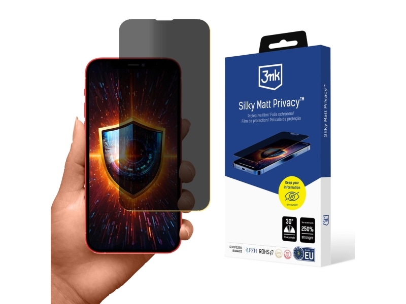 3Mk Apple Iphone 13 - 3Mk Silky Matt Privacy