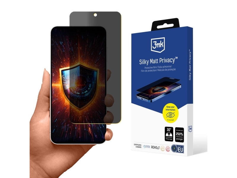 3Mk Silky Matt Privacy Displayschutz Für Samsung Galaxy S24 Fe