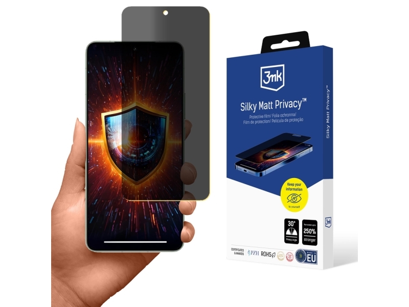 3Mk Silky Matt Privacy Displayschutz Für Xiaomi 15 Pro