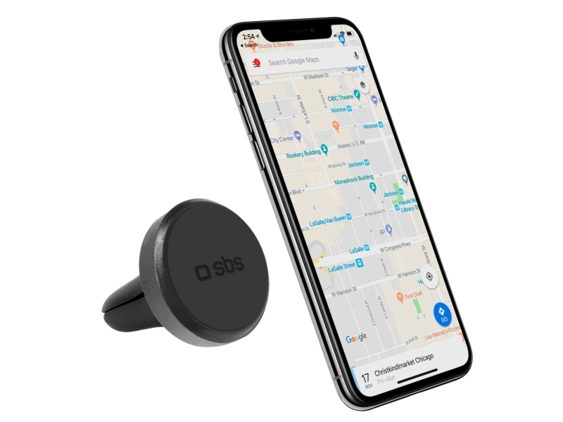 Sbs Tesuppeasymagk, Mobiltelefon/Smartphone, Passiv Holder, Bil, Sort