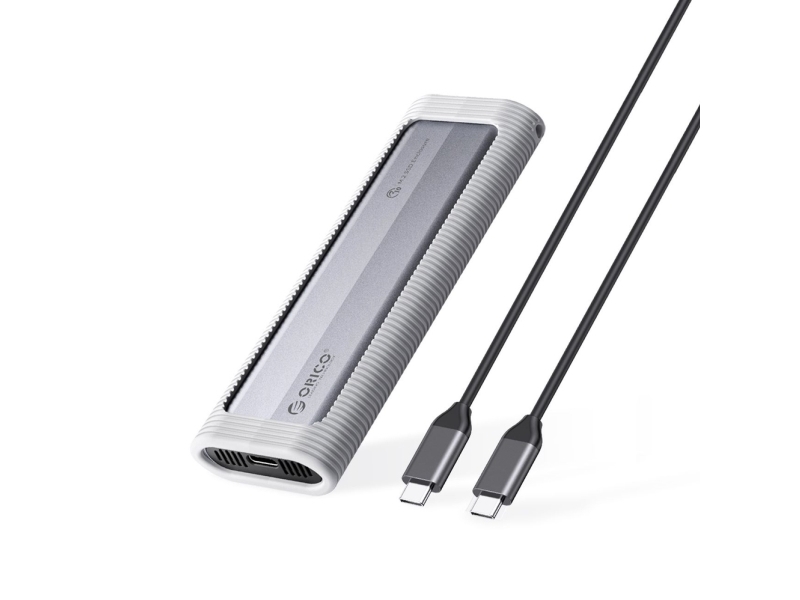 Orico M.2 Nvme Usb-C Festplattengehäuse/Enclosure 10Gbps, Grau