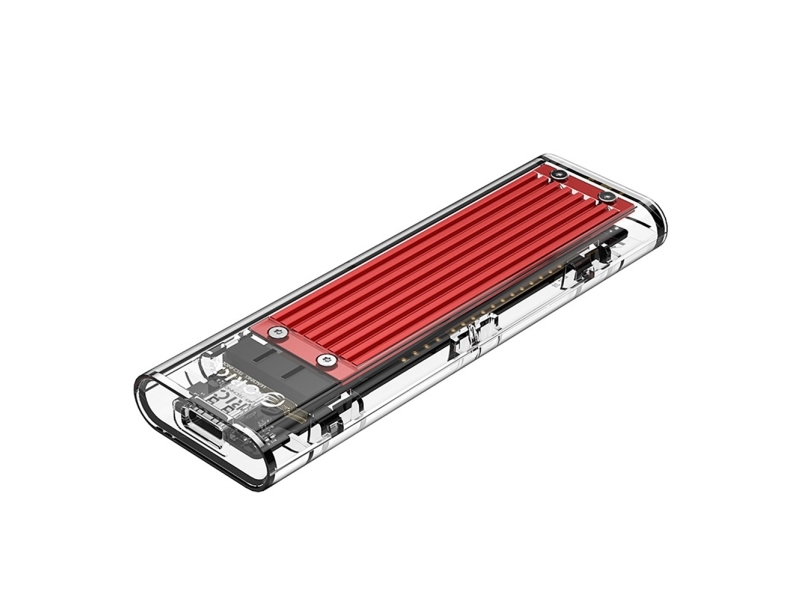 Orico M.2 Nvme Laufwerksgehäuse Auf Usb-C 10Gbps - Rot