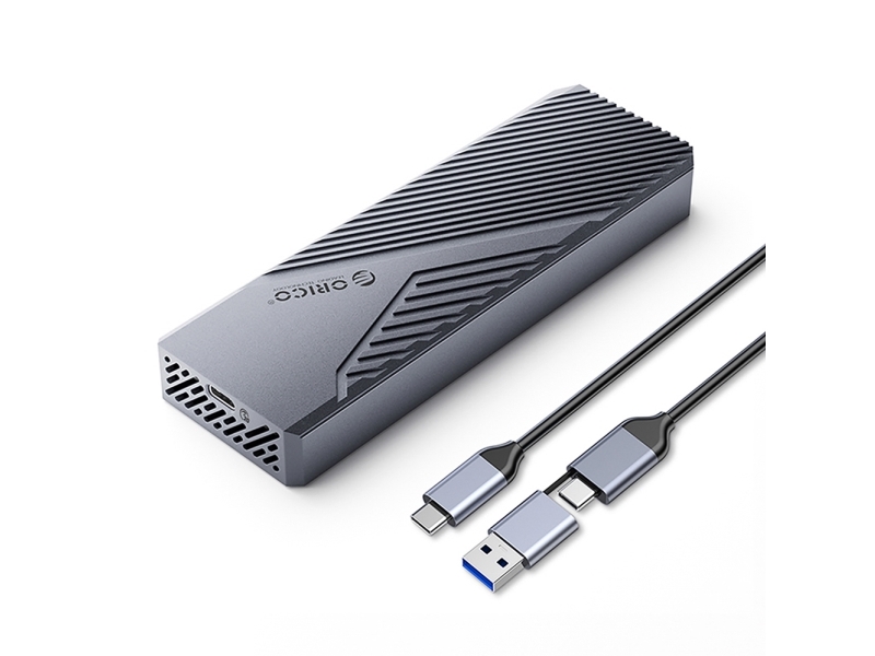 Orico M.2 Nvme Festplattengehäuse Usb-C 3.2 20Gbps - Grau
