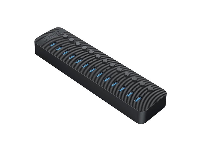 Usb-Hub Orico 13-Port Mit Schalter Usb-A 3.0, Schwarz