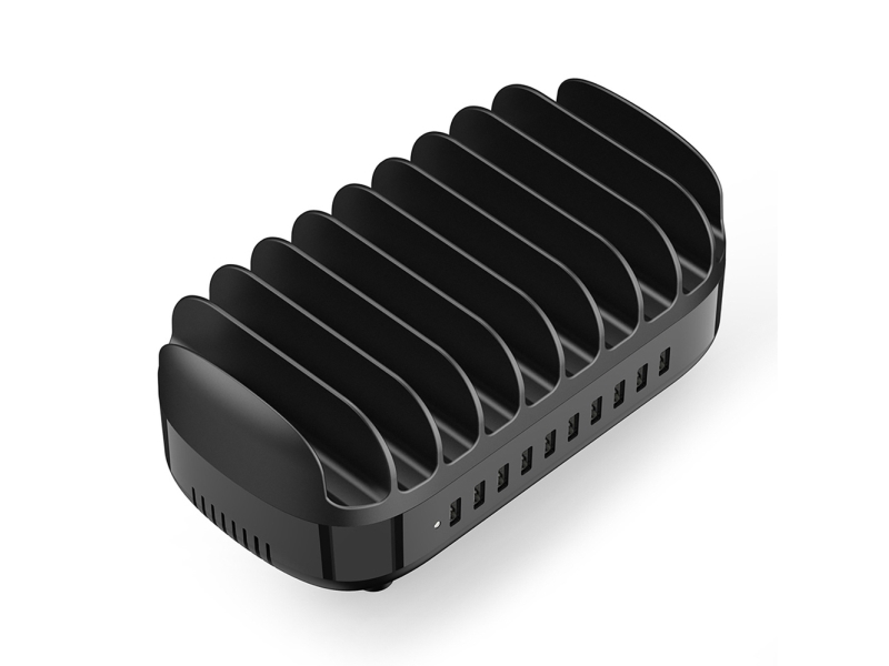 Orico Smart-Ladestation Duk-10P-V1 10 X Usb-A - Schwarz