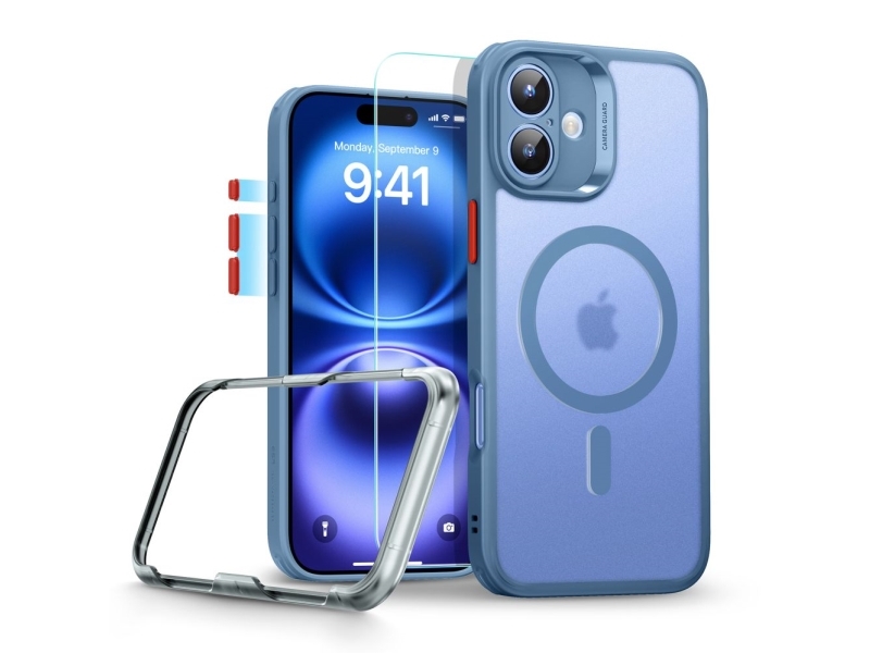 Esr Classic Pro Set Halolock Magsafe Cover Til Iphone 16 - Blå