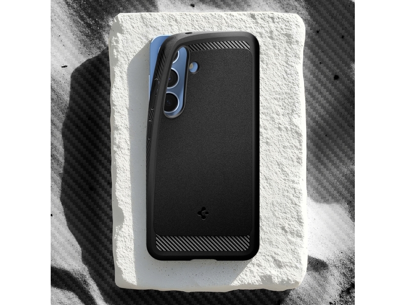 Spigen Rugged Armor Mag Magsafe Cover Til Samsung Galaxy S25 - Mat Sort