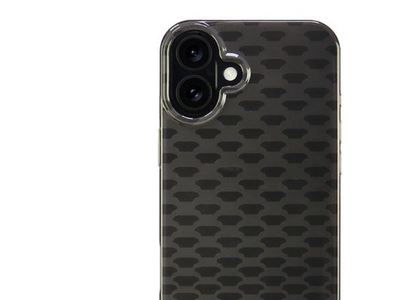 Audi Iml-Steppmuster Magsafe Hardcase Für Iphone 16 Plus 6,7" - Schwarz/Schwarz Au-Imlmip16m-Q5/D3-Bk