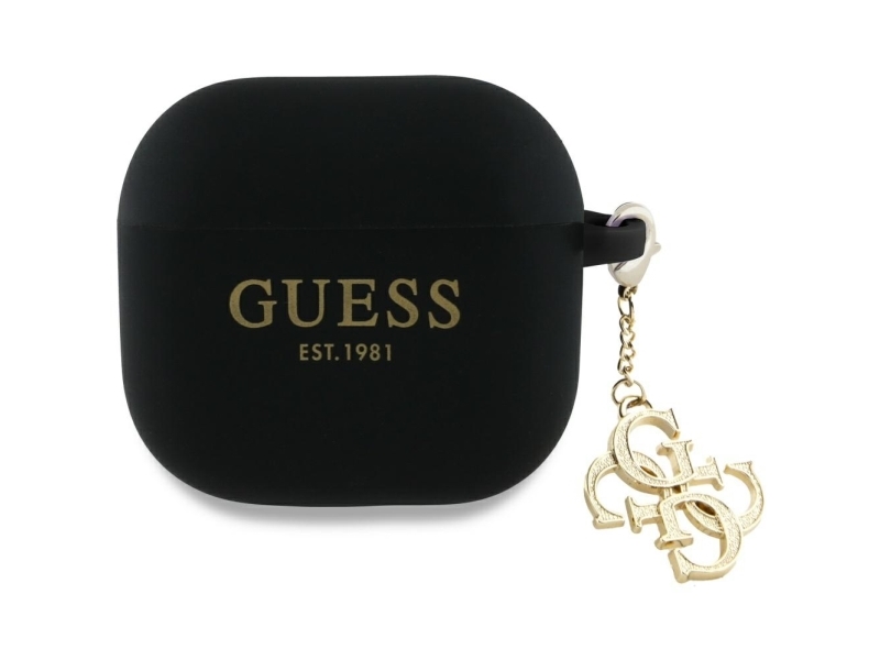 Guess 4G Charm Cover Til Airpods 4 - Sort