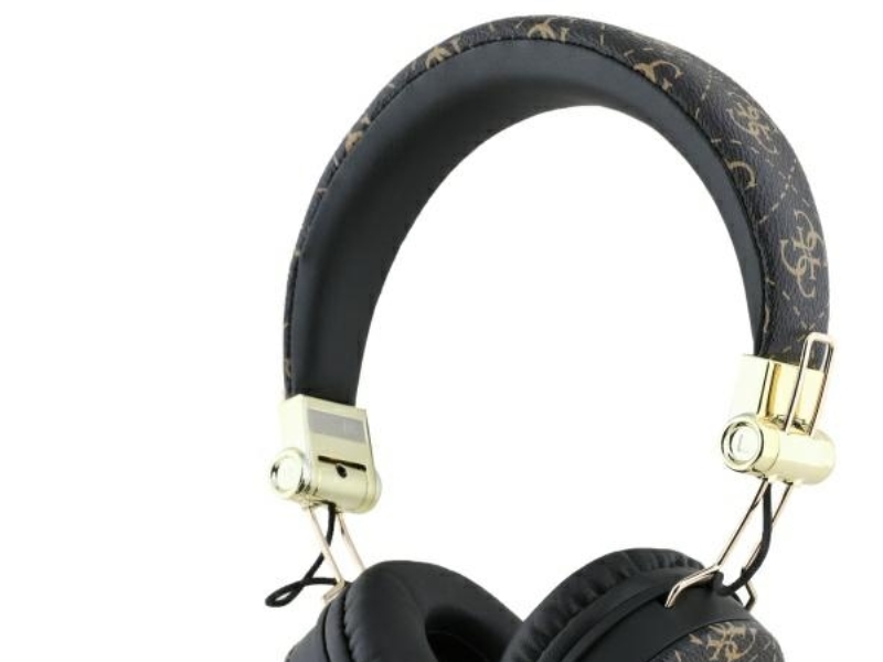 Guess Bluetooth Enc Gubh70e4ptmk On-Ear Hovedtelefoner Sort/Sort 4G Trekantet Rund Form