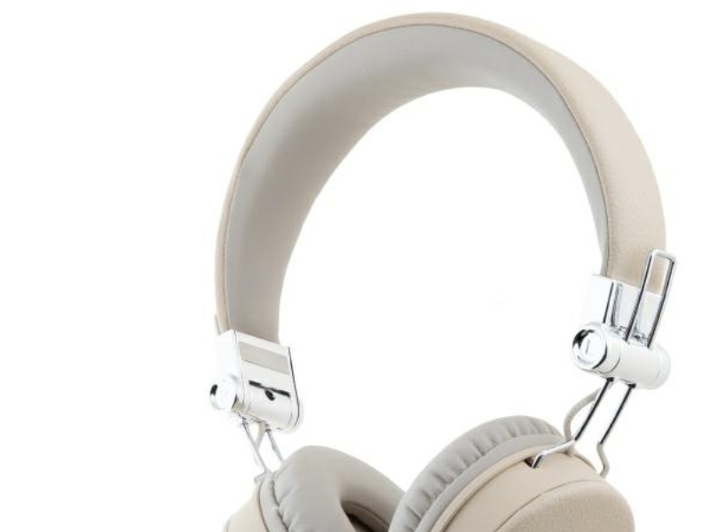 Guess Bluetooth On-Ear-Kopfhörer Enc Gubh70pgtspse Beige/Beige Grained Classic Rundform
