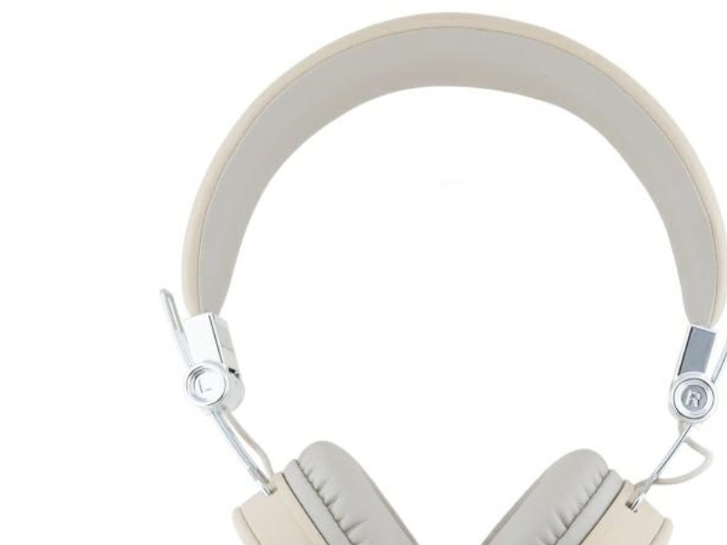 Guess Bluetooth On-Ear Hovedtelefoner Enc Gubh70pgtspse - Beige/Beige, Grained Classic Rund Form