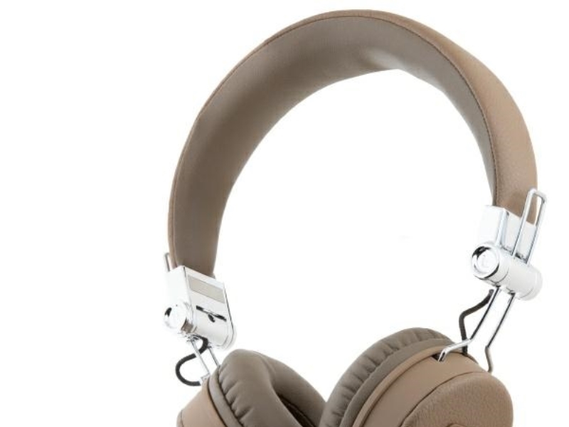 Guess Bluetooth Enc Gubh70pgtspsw Brune Klassiske Runde Form Hovedtelefoner - Brun Kornet