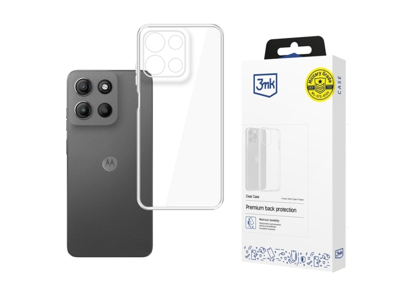 3Mk Clear Case Hülle Für Motorola Moto G15