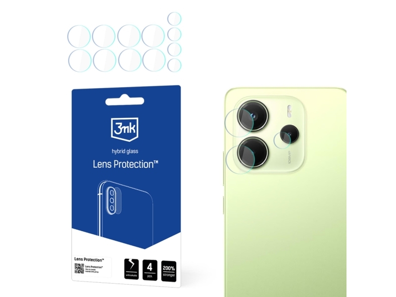 3Mk Linsenschutz Kameraglas Für Xiaomi Redmi Note 14 4G