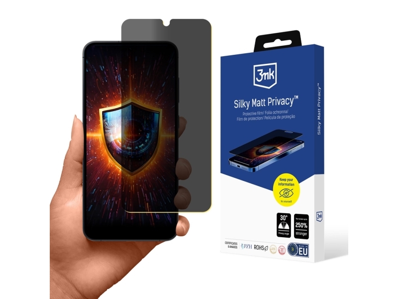 3Mk Silky Matt Privacy - Matte Privacy Plkėvelė Skirtas Samsung Galaxy S25+