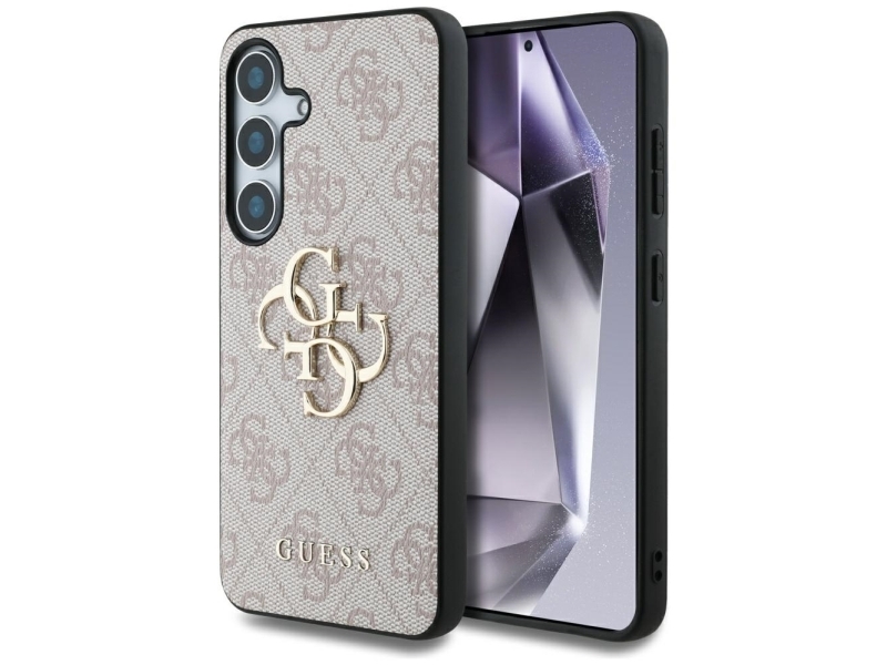 Guess Big 4G Logo Classic Logo Etui Til Samsung Galaxy S25 Plus - Pink