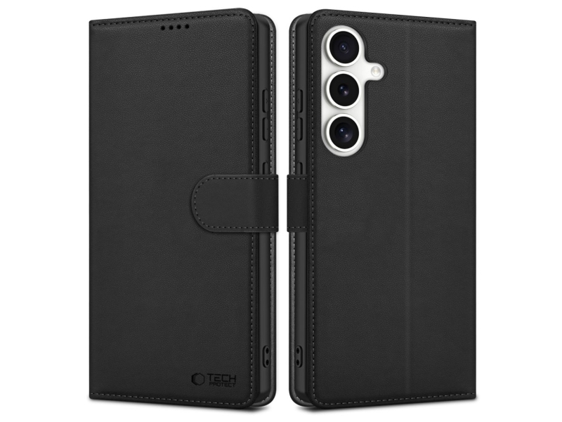 TECH-PROTECT WALLET GALAXY S25 BLACK