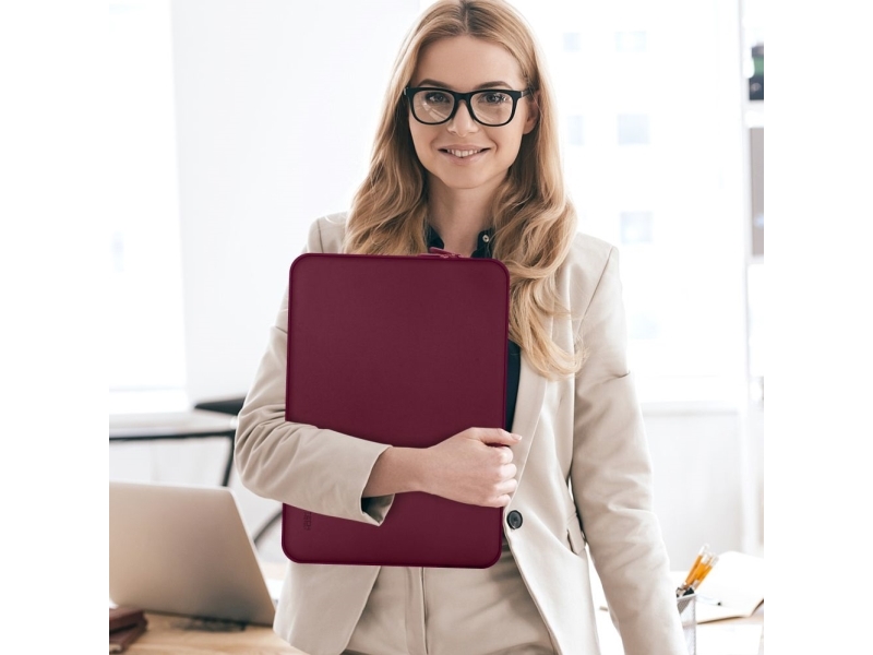 Tech-Protect Neopren-Laptoptasche 13" - Bordeaux