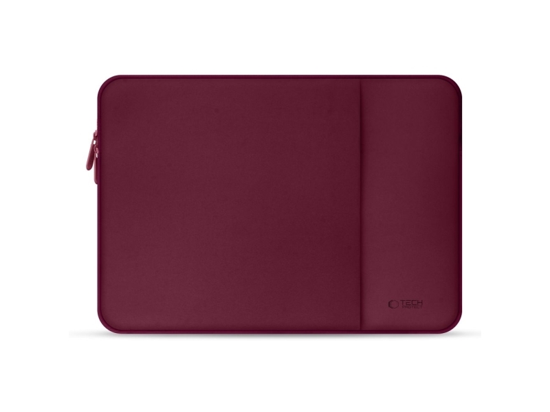Tech-Protect Neopren-Laptoptasche 15–16" - Bordeaux