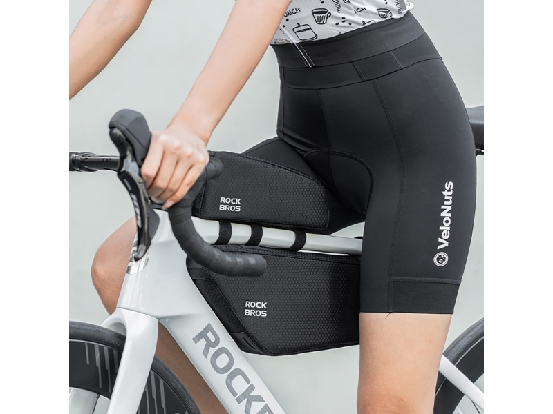 Rockbros Cykeltaske Til Stel Under Overrøret 2,9 L - Sort