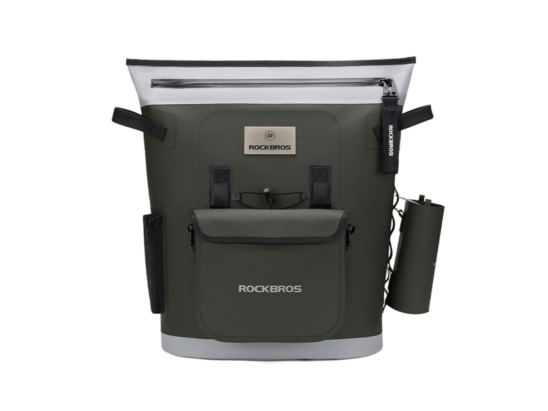Kylväska Rockbros med isolering 18 l ergonomisk - grön | Utomhus - Outdoor utrustning - Kylare | GameStuff