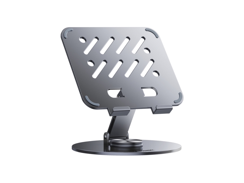 Wozinsky Wrs-Dsy84ss 360° Drehbarer Aluminium-Tabletständer - Grau
