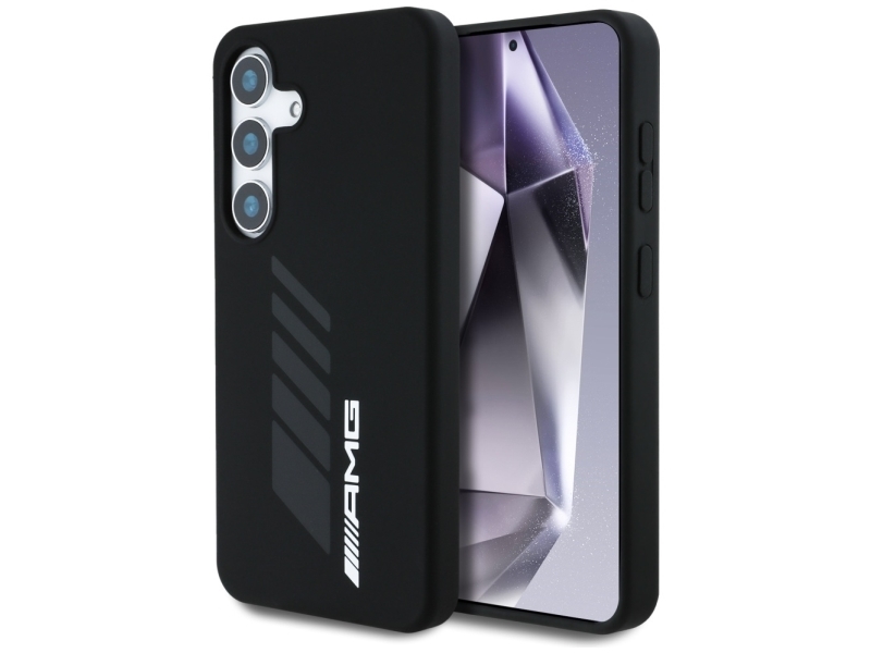 Amg Oversize Rhombs Magsafe-Cover Til Samsung Galaxy S25 - Sort