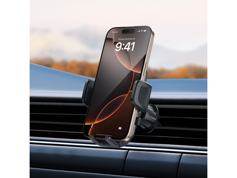 TECH-PROTECT V3 universell dash- og ventilasjonsmontering svart