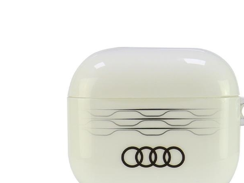 Audi Iml Geometrisches Muster Airpods 3 Case - Weiß