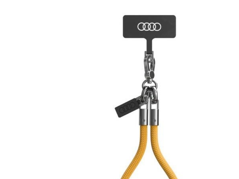 Audi Crossbody-Lanyard Universal 28 Cm X 8 Mm - Gelb