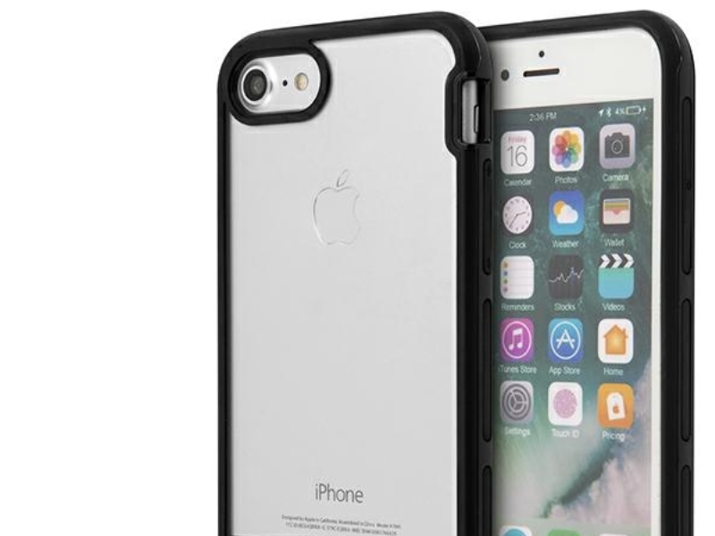 Ferrari Racing Shield Cover Til Iphone 7 / 8 / Se 2020 / Se 2022 - Semigennemsigtigt