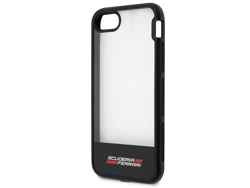 Ferrari Racing Shield Cover Til Iphone 7 / 8 / Se 2020 / Se 2022 - Semigennemsigtigt