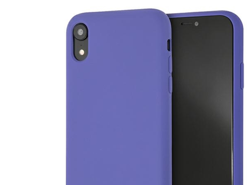 Karl Lagerfeld Silikon Case Iphone Xr - Lila