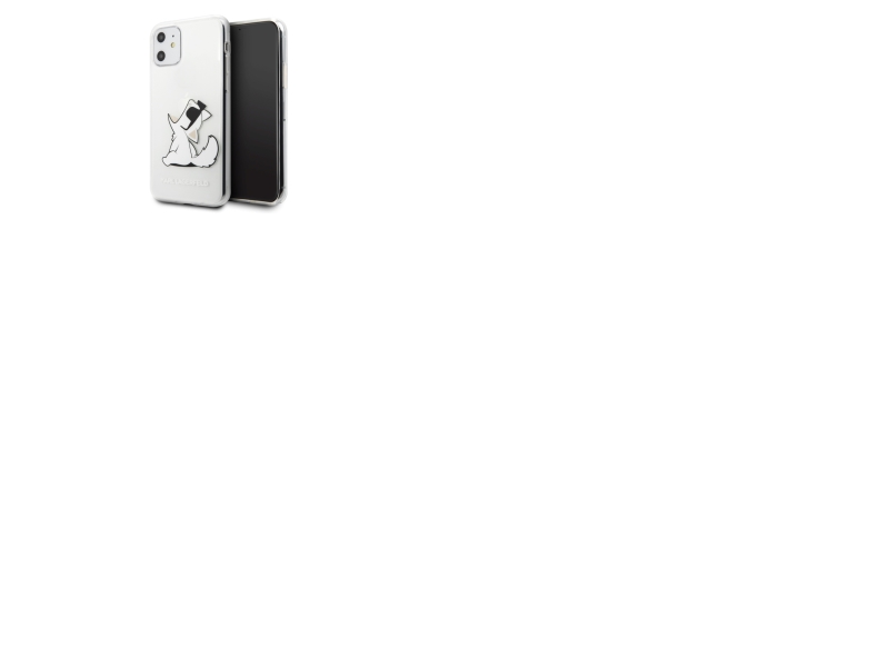 Karl Lagerfeld Choupette Fun Iphone 11 / Xr Cover - Transparent