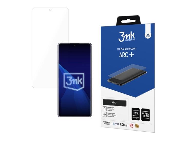 Folia 3Mk Arc+ Fullscreen Do Redmi Note 14 Pro 4G