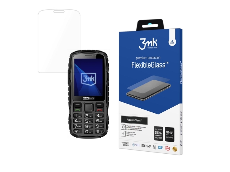 Hybridglas 3Mk Flexibleglass Für Maxcom Strong Mm920