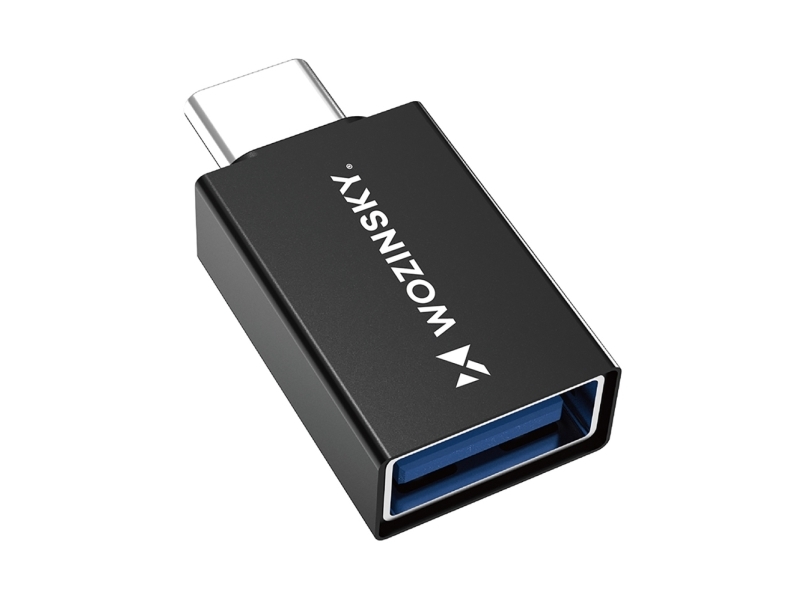Usb-Adapter Wozinsky W10gy1s Usb-A Til Usb-C Sort