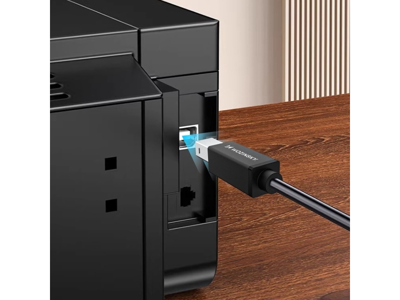 Usb-Kabel Wozinsky Usb-B Til Usb-A 1 M Sort (5907769376627)