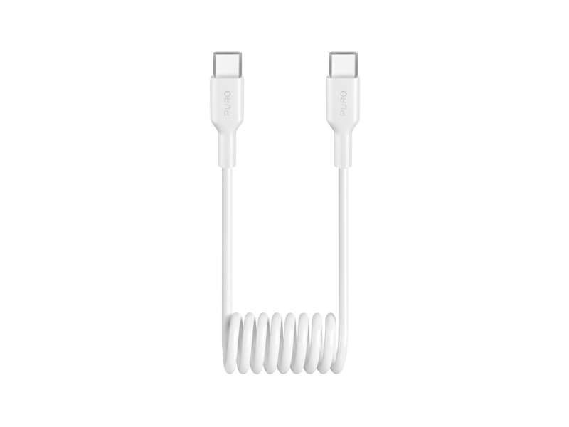 Usb-Kabel Puro Usb-C Til Usb-C 1 M Hvid