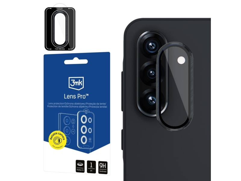 3Mk Lens Protection Pro Skærmbeskyttelse Til Samsung Galaxy A36 5G Sort (1 Stk.)