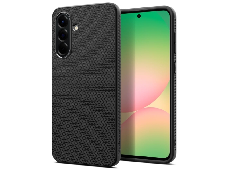 Spigen Liquid Air, Cover, Samsung, Galaxy A56 5G, 17 Cm (6.7"), Schwarz