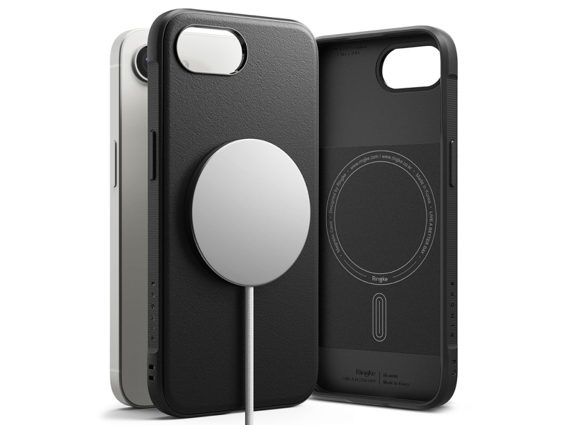 Ringke Onyx Magnetisches Magsafe Case Für Iphone 16E / 17E - Schwarz
