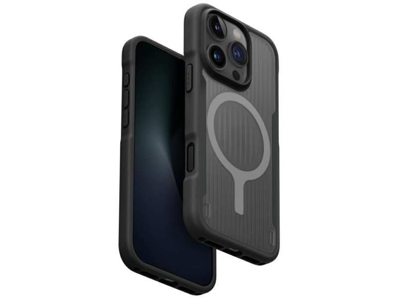 Uniq Combat Active Magclick Ladecase Für Iphone 16 Pro Max - Schwarz