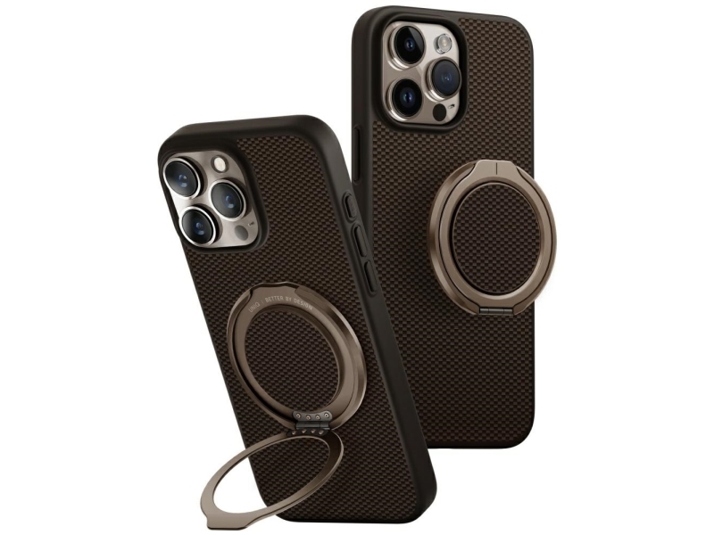 Uniq Keva Air Magclick Charging Gripfit Cover Til Iphone 16 Pro Max - Brun