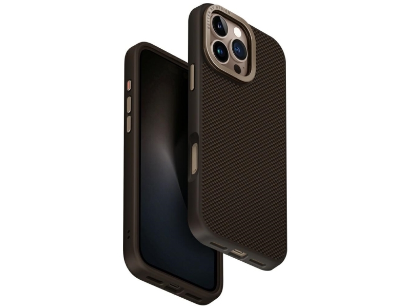 Uniq Keva Max Magclick Stativ-Cover Til Kamera Til Iphone 16 Pro Max - Brun