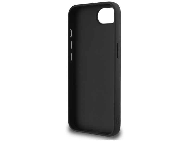 Guess Fixed Glitter Big 4G Case Für Iphone 16E - Schwarz