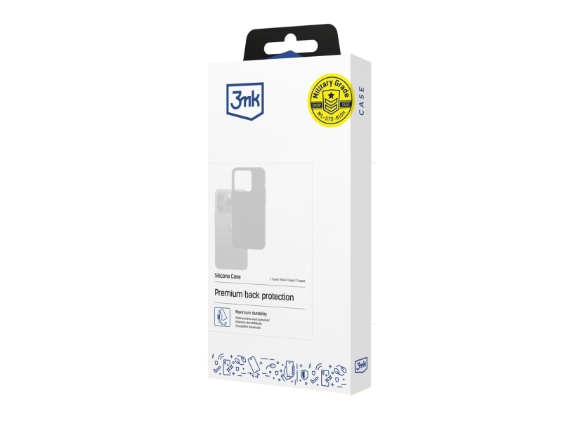 3Mk Silikoneetui 3Mk Til Samsung Galaxy S25 Edge Sort