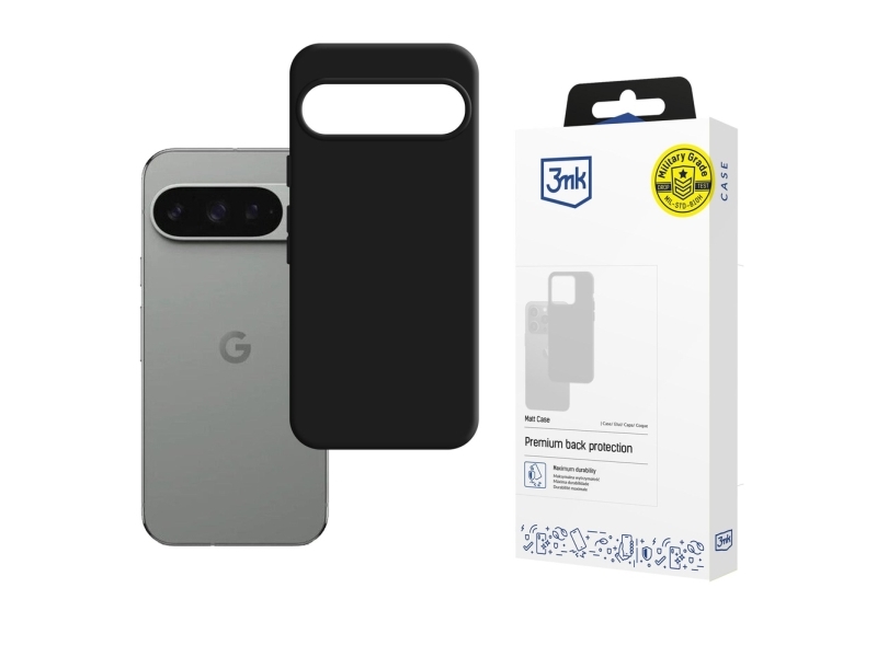 3Mk Mattes Gehäuse Für Google Pixel 10/Google Pixel 10 Pro Schwarz