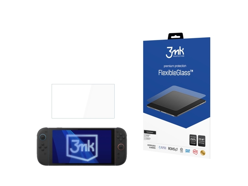 Hybrid Glas 3Mk Flexibleglass Til Nintendo Switch 2 - Op Til 11"